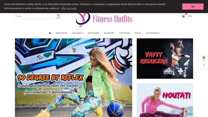 Echipament fitness pentru sport, alergare, aerobic, yoga - FitnessOutfits.ro