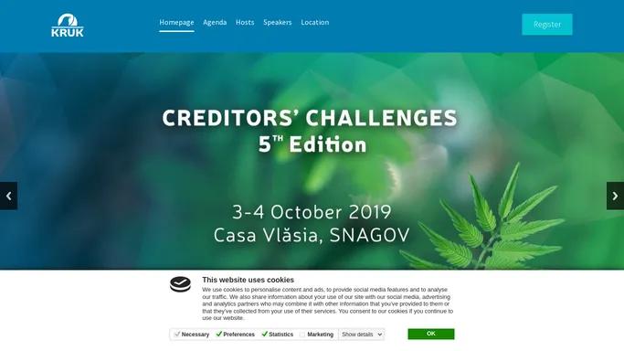 CREDITORS` CHALLENGES CONFERENCE 5th Edition -