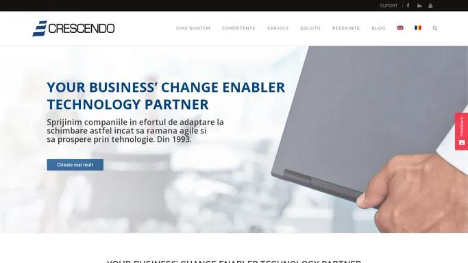 Home - CRESCENDO - Business Change Enabler Technology Partner