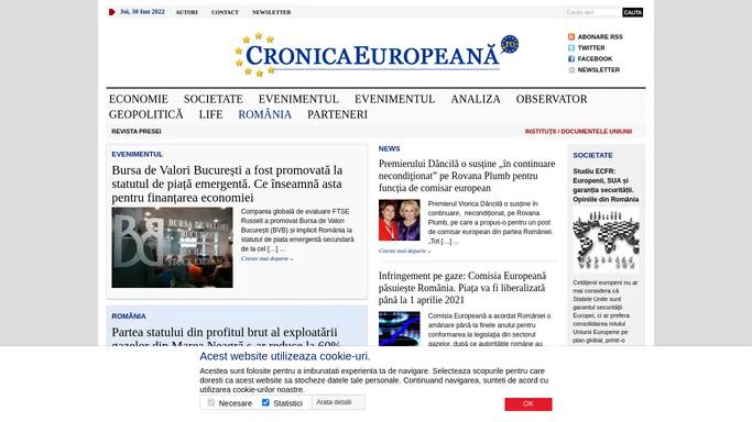 CronicaEuropeana.ro