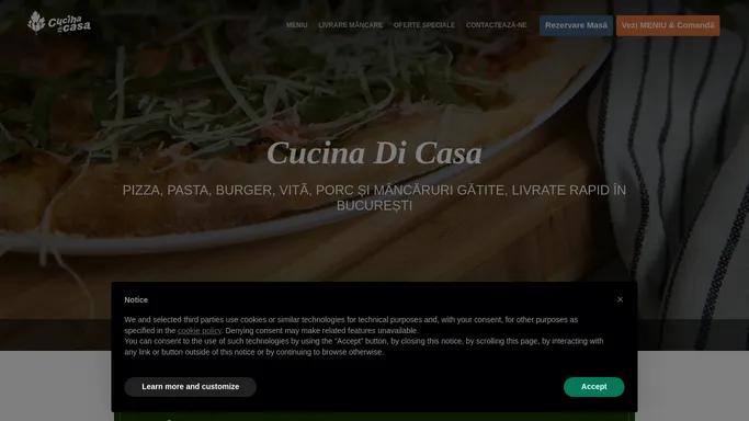 Cucina Di Casa - Livrare mancare - Bucuresti - Comanda Online