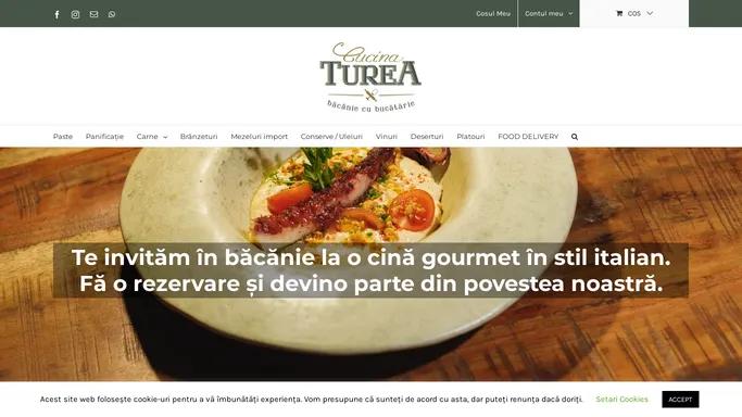 Cucina Turea Bacanie Cu Bucatarie in Cluj - Paste Branza Paine Carne