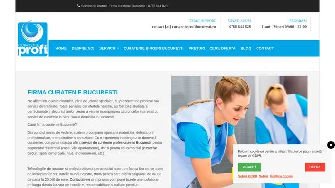 Curatenie Profi Bucuresti - Servicii de Curatenie profesionala