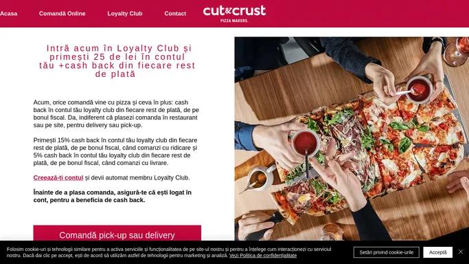Pizza Cut&Crust Cluj-Napoca | Pizza Delivery & Pick-up