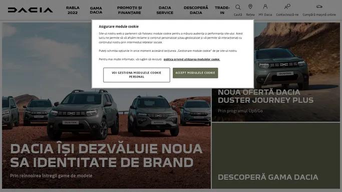 Dacia Romania: gama de modele, preturi, achizitionari de accesorii