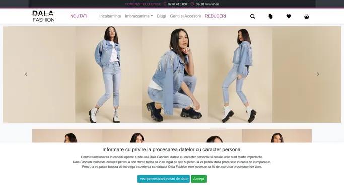Dala Fashion - Haine, Incaltaminte si Imbracaminte Dama - Magazin Online