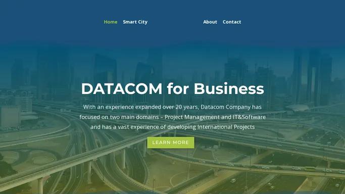 Developing International Projects | DATACOM