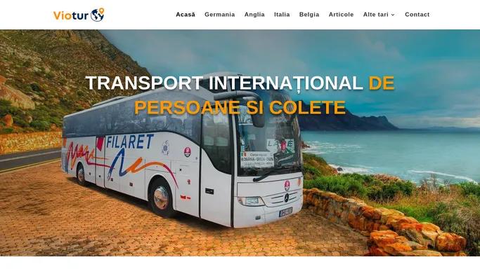 Transport persoane international microbuz si autocar VIOTUR
