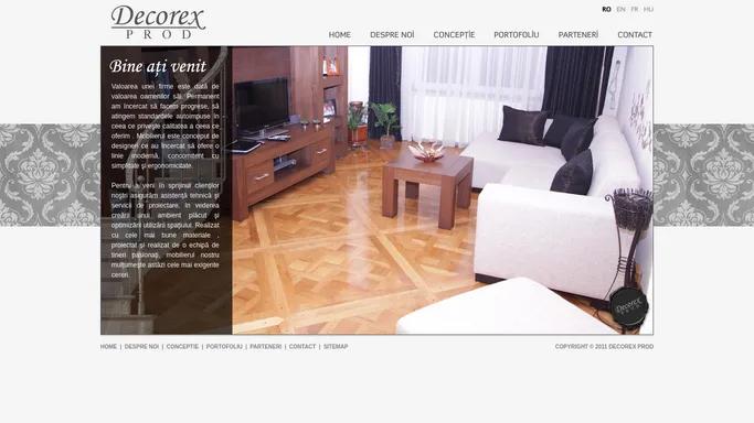 Decorex prod - creare mobilier, amenajari, scari, usi, parchet, sculpturi
