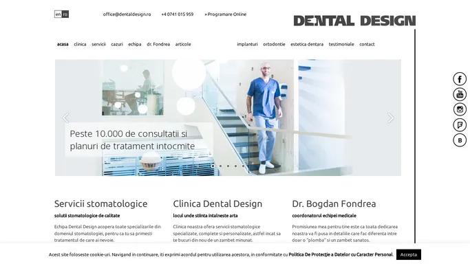 Clinica Stomatologica Timisoara | Implanturi Timisoara | Dental Design
