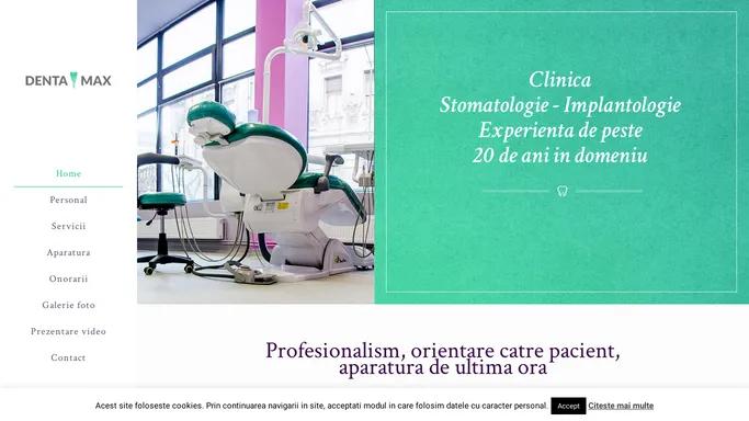 Clinica de stomatologie – implantologie Denta Max