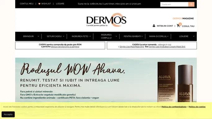 Dermos.ro - Esential pentru pielea ta