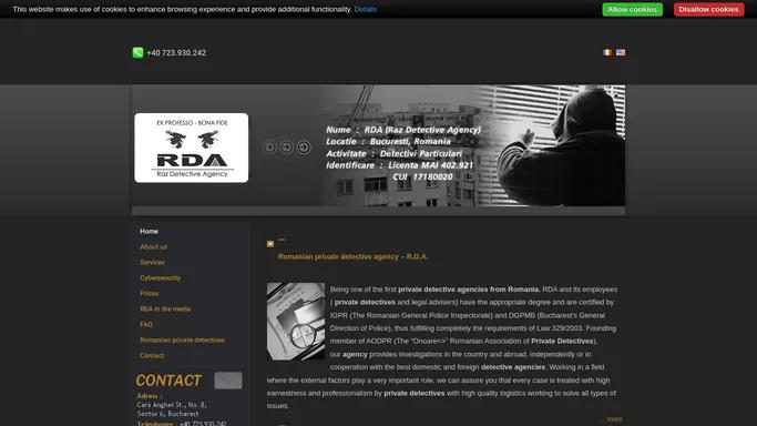 Romanian private detectives, detective agency Romania, Romanian private investigators