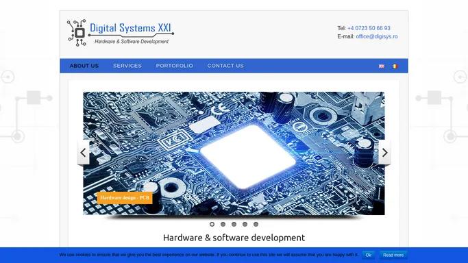 Hardware & software development - www.digisys.ro