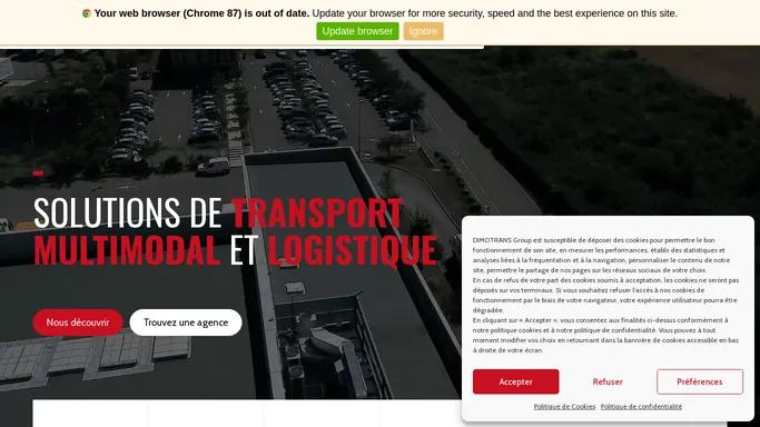DIMOTRANS Group | Transport international de marchandises et logistique