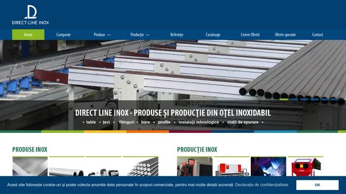 Direct-Line Inox: produse si productie inox