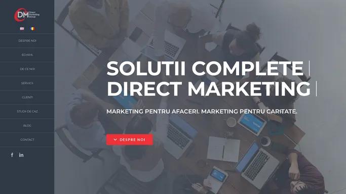 Solutii complete - Direct Marketing