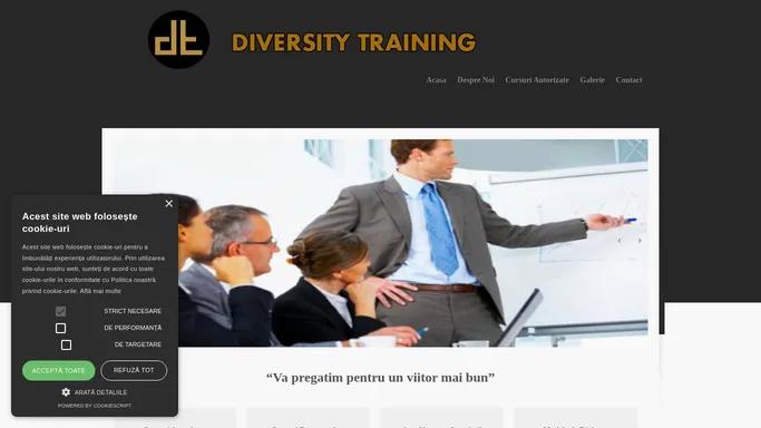 Cursuri calificare Constanta - Diversity Training