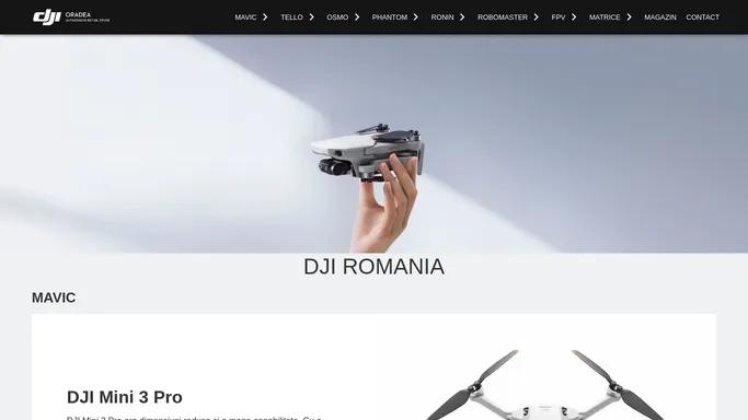 DJI Romania | Afla totul despre dronele DJI