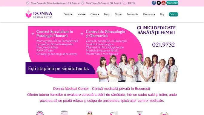 Donna Medical Center | Clinica privata in Bucuresti