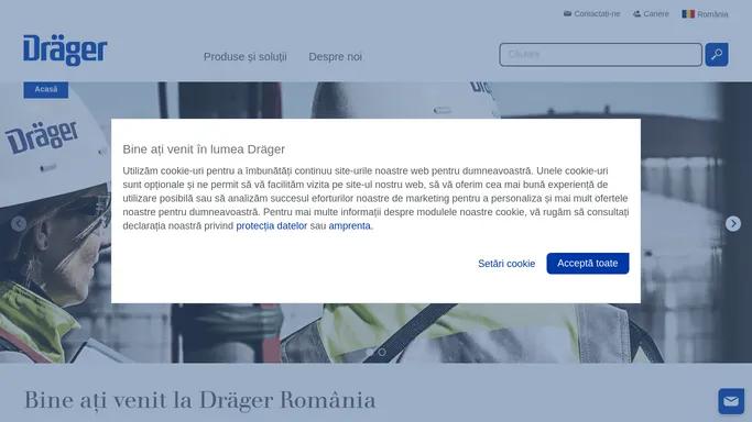 Bine ati venit la Drager Romania - Tehnologie medicala si de protectie de varf
