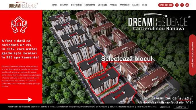 Dream Residence: garsoniere, apartamente ieftine de vanzare sector 5