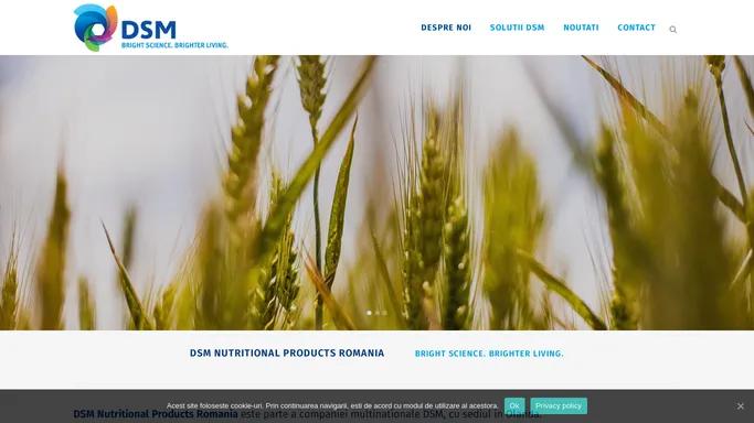 DSM | Premixuri si Produse de Nutritie Animala