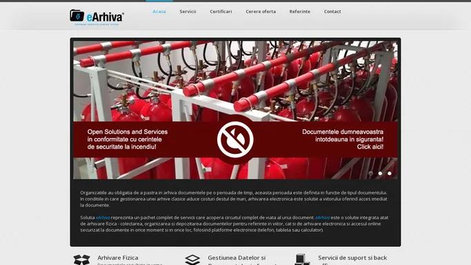eArhiva.ro - Arhivare electronica si fizica de documente