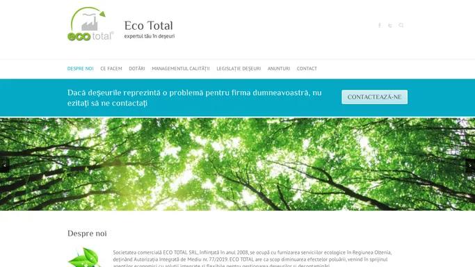 Eco Total - colectare deseuri Craiova