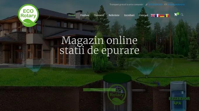 Home - Eco Rotary - magazin online statii de epurare