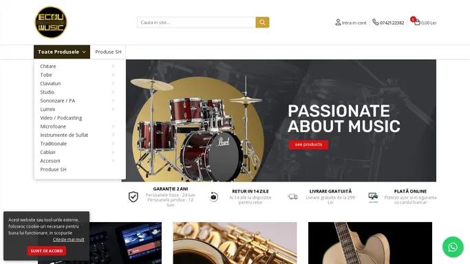 Ecou Music - Magazin de instrumente muzicale