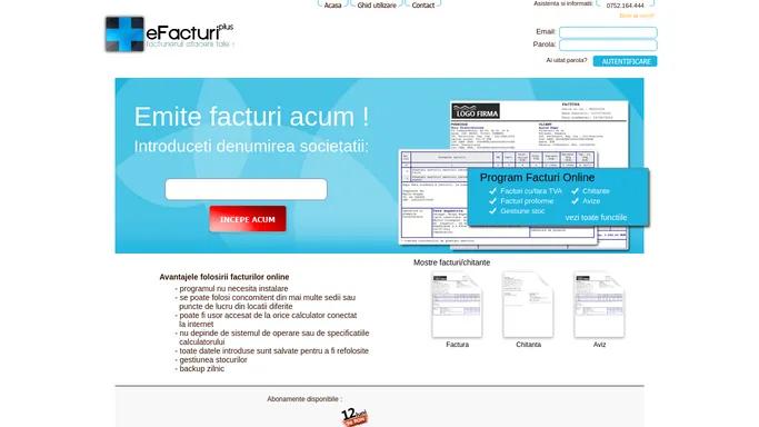 Facturi Online - EfacturiPlus