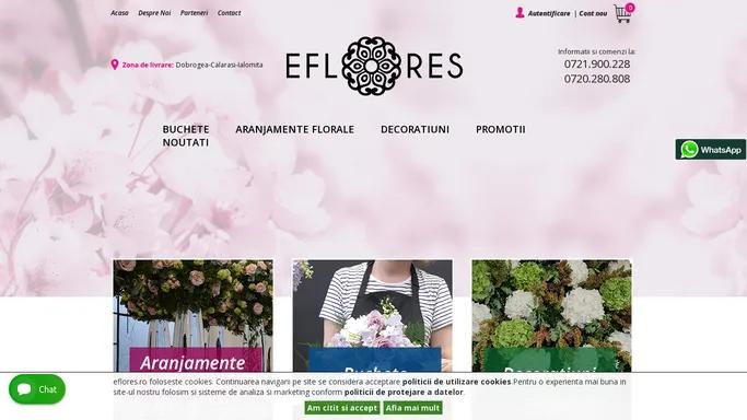 eFlores.ro, comanda buchete si aranjamente - Florarie Online Constanta
