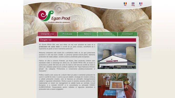 Producator carne de melci | Egan Prod Srl