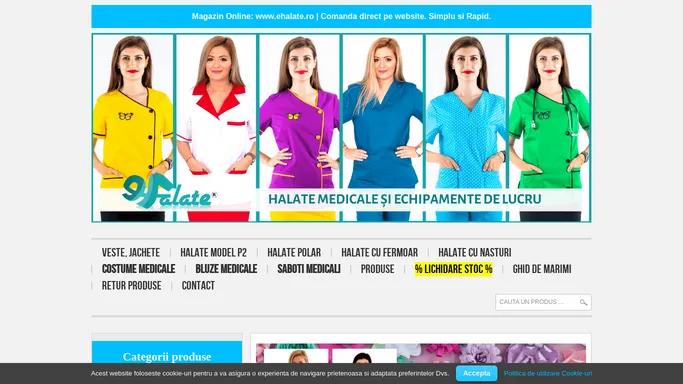 eHalate.ro | Costume medicale si echipamente de lucru