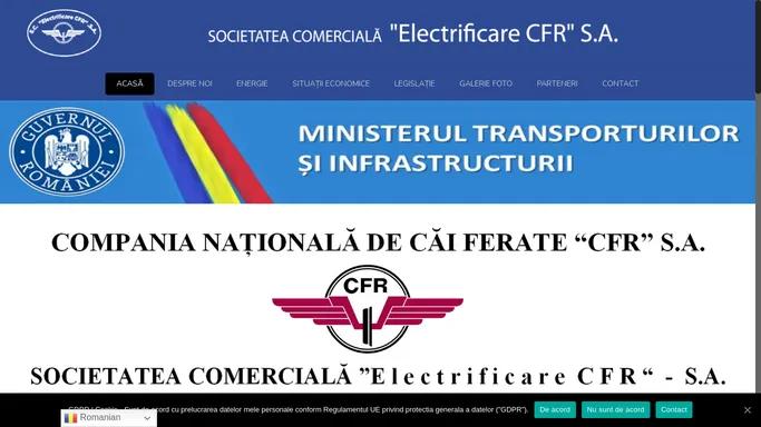 SC ELECTRIFICARE CFR SA – S.C. Electrificare 'CFR' S.A.