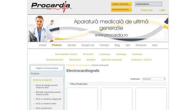 Electrocardiografe - Procardia