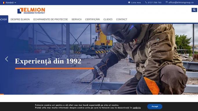 Elmion Group – producator roman de echipamente de protectie
