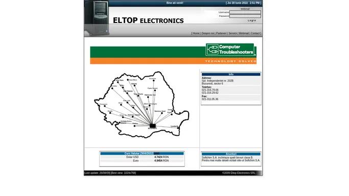 [ Eltop Electronics - Vanzari si service echipamente IT ]