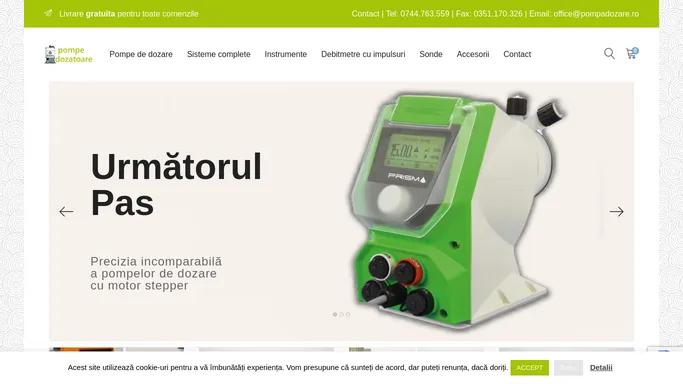 Pompe Dozatoare Produse Chimice - EMEC Romania Pompe Dozare