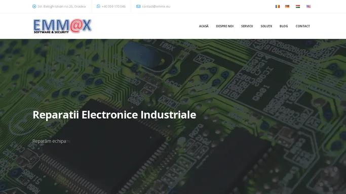 Reparatii Electronice Industriale | Solutii Automatizate | EM MAX