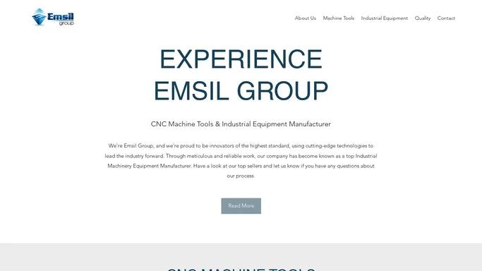 CNC Machine Tools | Heavy Welded Machinery | Romania | Emsil Group