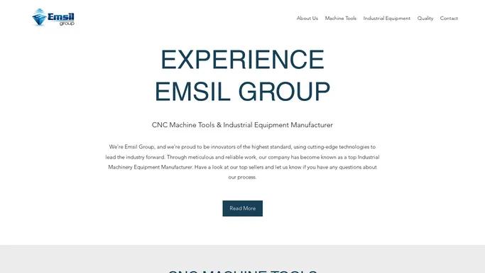 CNC Machine Tools | Heavy Welded Machinery | Romania | Emsil Group