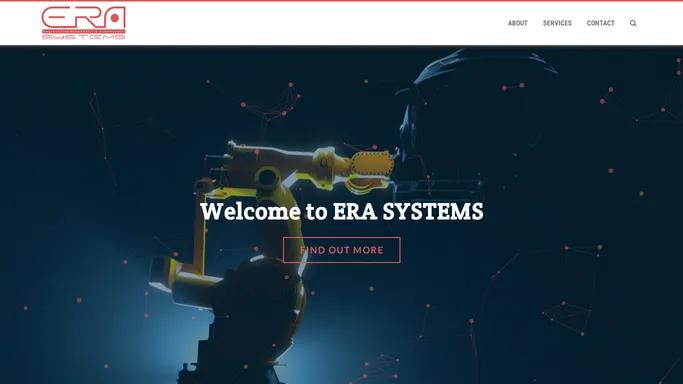 Era Systems – Engineering for Robotics & Automation