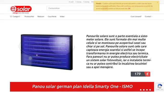 eSolar.ro | Panouri solare | Panouri fotovoltaice