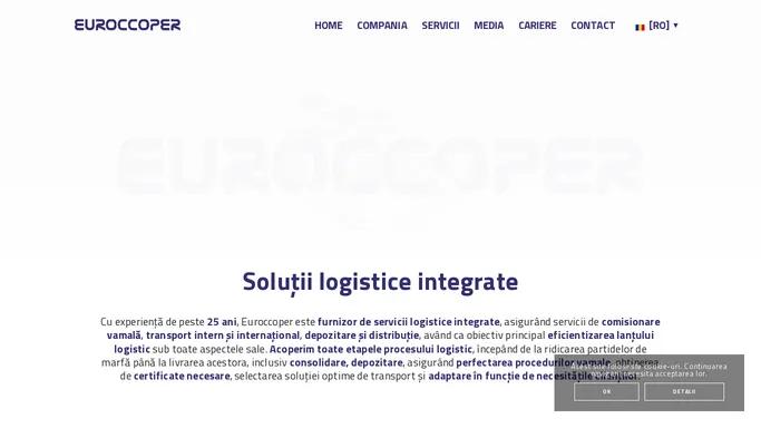 EUROCCOPER | Solutii logistice integrate | Logistica, Vama, Transport