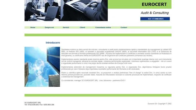 EUROCERT - Consultanta de Calitate