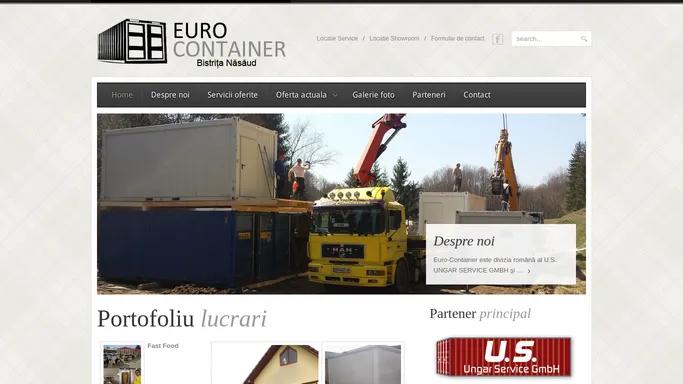 Euro Container Bistrita Nasaud