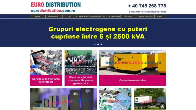 EURO DISTRIBUTION Generatoare Electrice, UPS, Vopsele, Grunduri