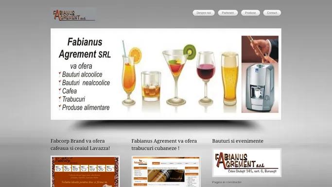 Home-Fabianus Agrement SRL distributie bauturi Bucuresti